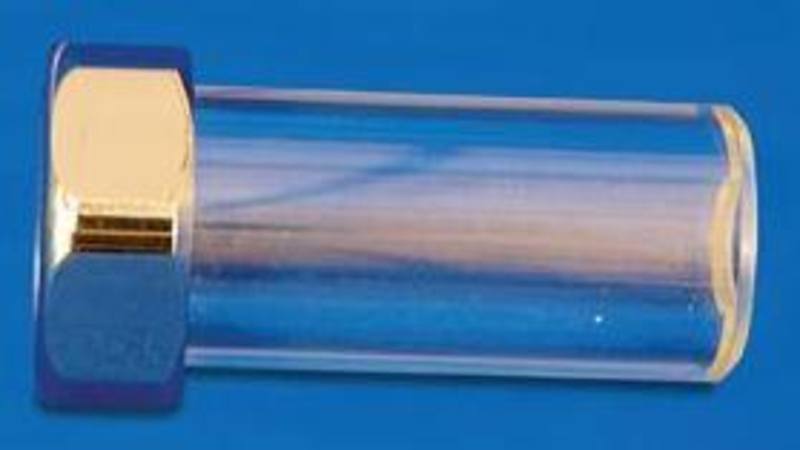 Lead Glass Syringe Shield