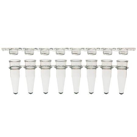 Buy SSI 8-strip PCR tubes + 8-strip flat caps, clear or white in NZ. 