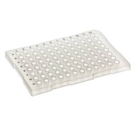 Buy SSI semi-skirted PCR plate, 96 wells, low-profile, H1 cut corner, white in NZ. 