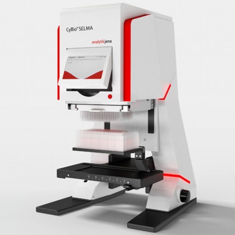 CyBio SELMA semi-automatic 96- or 384-fold pipettor