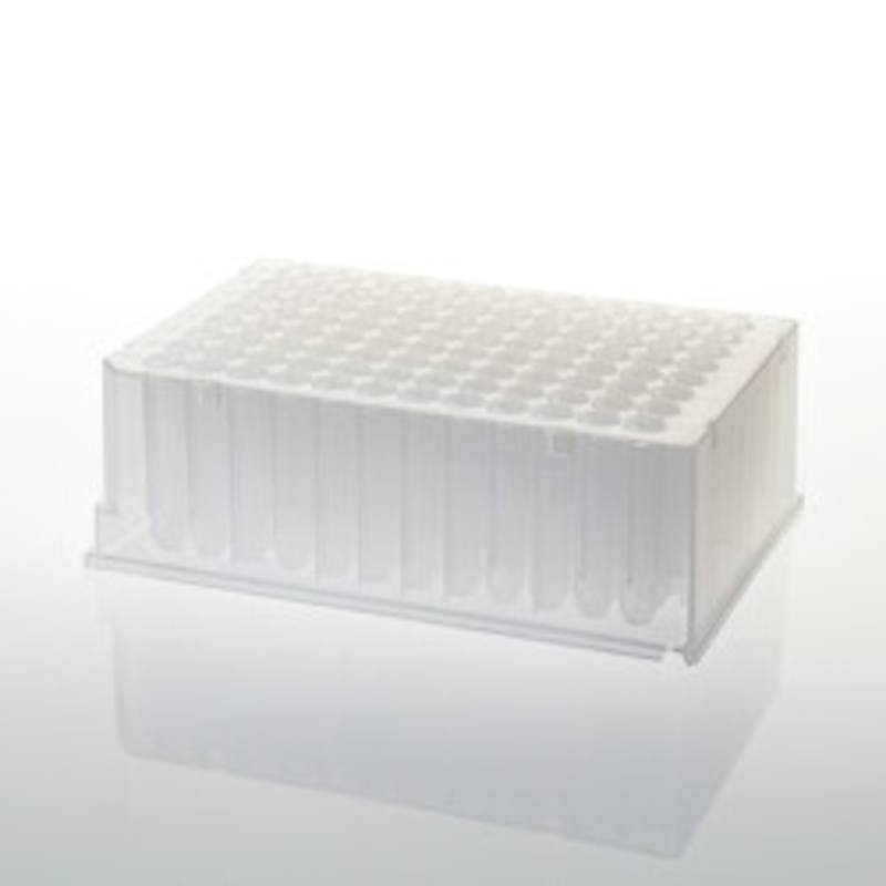 1.2ml Round-Bottom, Deep Well Plate, 50/pack