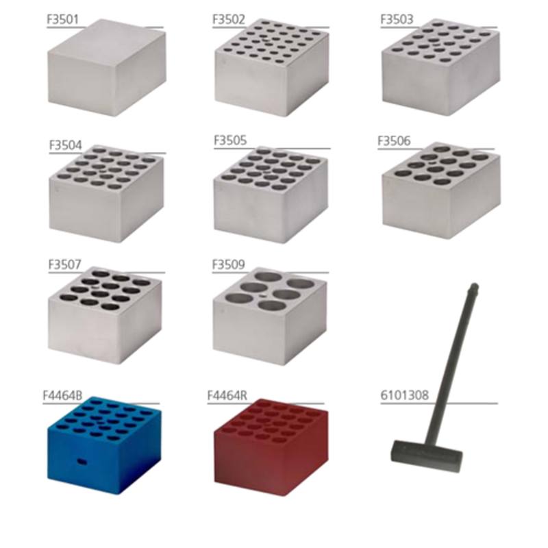 Techne Aluminium Dry Block Inserts