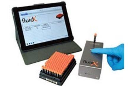 FluidX 2D barcode reading