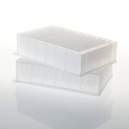 Buy 1.1ml, Square Well, V-Bottom Deep Well Plate, 25/case in NZ. 