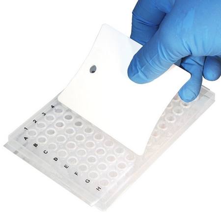 SSI UltraFlux PCR sealing film, clear polypropylene, acrylic adhesive