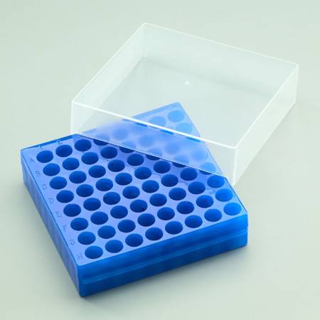 Buy Rack and Lid 64 Place, Fluorescent Blue,  5 Racks/Pack, 4 Packs/Case in NZ. 