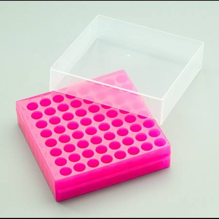 Buy Rack and Lid 64 Place, Fluorescent Pink, 5 Racks/Pack, 4 Packs/Case in NZ. 