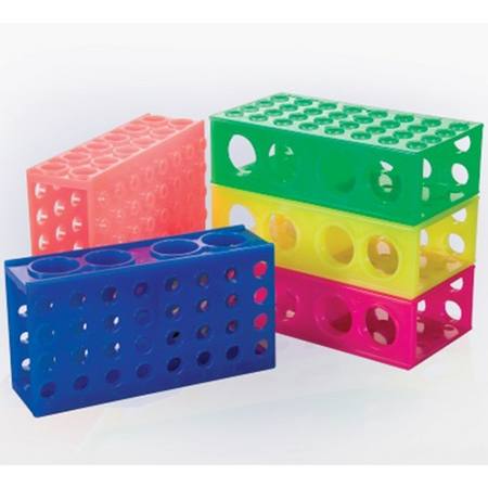 Buy Rack 4-Way Flipper 8X50ml Fluorescent Assorted, 10 Racks/Case in NZ. 