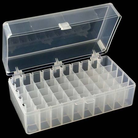 Rack and Lid 50 Place, Fluorescent Assorted,  5 Racks/Pack, 4 Packs/Case