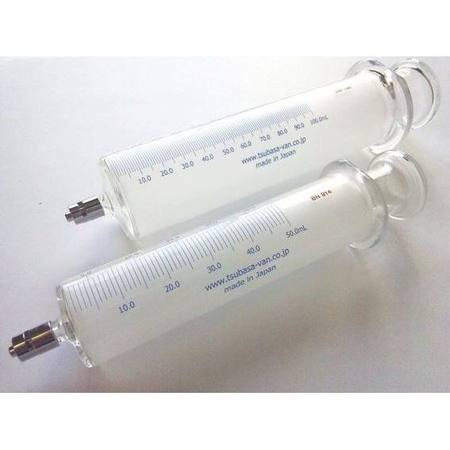 Serial Numbered Glass Syringe